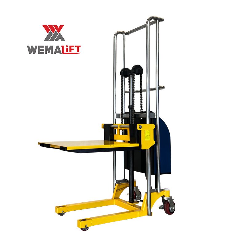 Stacker Lift Manufacturer - Factory Self Loading 1500kg Full Electric Walkie Stacker