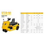 Tow Tractor Manufacturer - CE 3-5 Ton Smart Mini Tugger Airport Tow Tractor