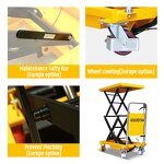 Lift Table Manufacturer - Load Elevator Homemade Scissor Lift Manual Cart