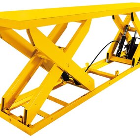 Scissor Lift Manufacturer - 10 ft Stationary Small Electric Hydraulic Lift Platform