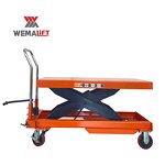 Lift Table Manufacturer - 300kg 900mm Manual Hydraulic Scissor Lift Table