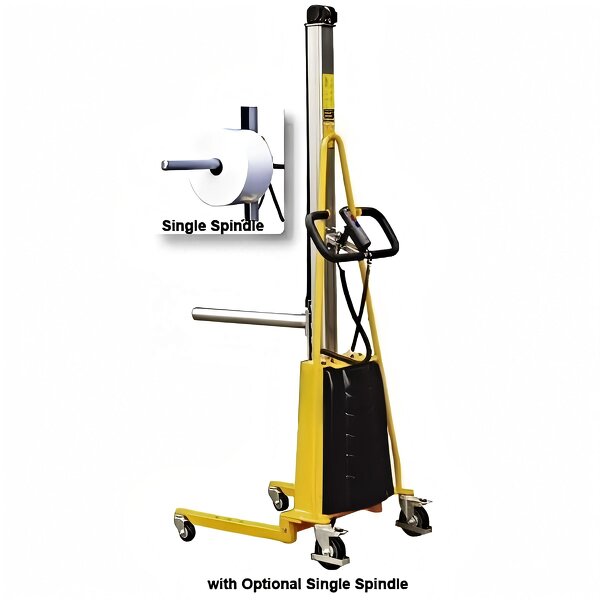 Roll Lifter Manufacturer - Battery Electric Portable Manual Hydraulic Reel Stacker