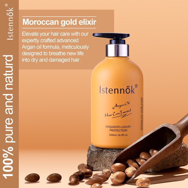 Keratin Argan Oil Shampoo Set Factory - Organic Protein Enriched