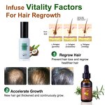 Organic Hair Growth Serum Supplier - With Jojoba Oil