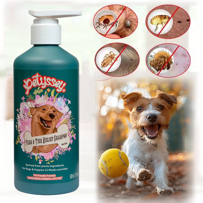 Organic Pet Shampoo Factory - Paraben Free Flea Relief
