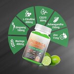 Super Greens Gummies Manufacturer - OEM Moringa with Ginseng Ashwagandha for Adults