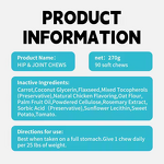 Pet Joint Supplements Manufacturer - OEM Chewable Soft Chews for Dogs and Cats