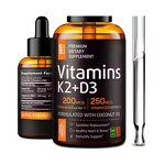 Vitamin K2 D3 Drops Supplier - OEM Vegan Immune Support Sublingual Liquid