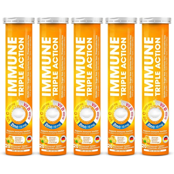 Vitamin C Effervescent Tablets Manufacturer - OEM 1000mg Skin Whitening Multivitamin