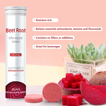 Hair Growth Vitamins Supplier - Biotin Beetroot Effervescent Tablets for Adults