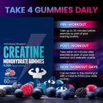 Creatine Gummies Supplier - OEM 5g Monohydrate Sugar Free for Muscle Growth