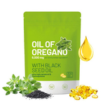 Oregano Oil Capsules Factory - Private Label with Black Seed Oil Softgel Extract