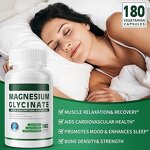 Magnesium Capsules Manufacturer - GMP Glycinate Complex for Sleep & Anxiety Relief