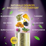 Sea Moss Capsules Supplier - GMP Factory OEM Black Seed Oil Ashwagandha Turmeric