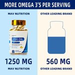 Omega 3 Fish Oil Softgels Factory - Ready Stock EPA DHA for Heart Brain Immunity