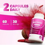 Beetroot Capsules Factory - OEM Extract for Energy & Heart Health