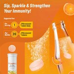 Vitamin C Tablets Manufacturer - 1000mg Effervescent with Zinc for Skin Whitening