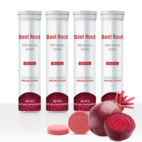 Hair Growth Vitamins Supplier - Biotin Beetroot Effervescent Tablets for Adults