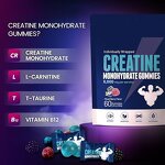Creatine Gummies Supplier - OEM 5g Monohydrate Sugar Free for Muscle Growth