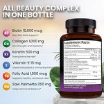 Hair Loss Capsules Supplier - Biotin Saw Palmetto for Healthy Hair Growth Adults