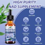 NAD Nicotinamide Drops Manufacturer - with Resveratrol Quercetin for Anti-Aging Brain