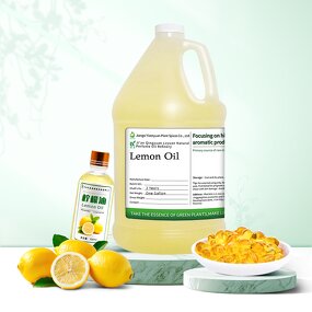Lemon Essential Oil Manufacturer - For Omega 3 Softgels