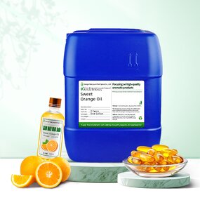 Blood Orange Essential Oil Factory - For Fish Oil Supplement