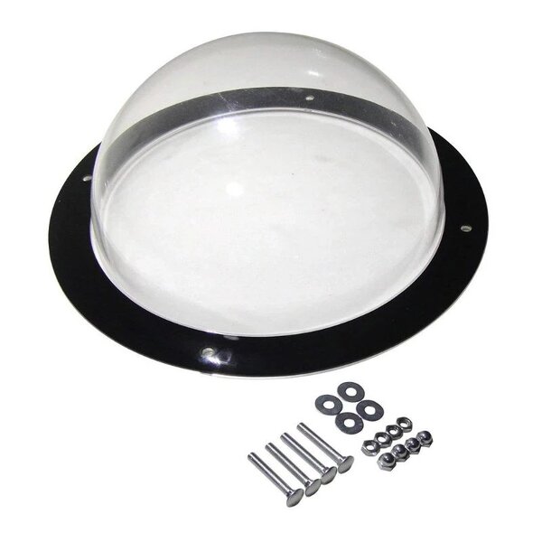 Transparent Pet Fence Manufacturer - Acrylic Semi-circle Window Cover Door