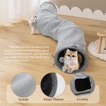 Cat Tunnel Manufacturer - Indoor S-Shaped Roller Track Collapsible Play Tube