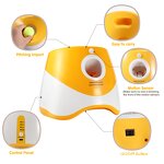 Tennis Ball Throwing Machine Factory - Automatic Pet Interactive Training Equipment