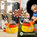 Dog Slow Feeder Manufacturer - 2-in-1 Interactive Puzzle Toy Duck Shaped Design