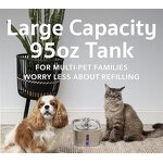 Stainless Steel Pet Fountain Factory - 95oz Automatic Water Dispenser with Filters