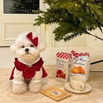 Christmas Pet Dress Manufacturer - Princess Dress Winter Teddy Small Dog Cat