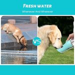 Dog Water Bottle Supplier - Leak Proof Portable Outdoor Walking Drinking Feeder