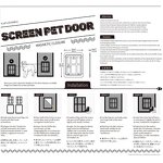 Pet Screen Door Supplier - Dog Cat Door Holes Pet Supplies Wholesale