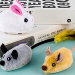 Interactive Cat Toy Manufacturer - Automatic Moving Mouse with Furry Tail