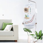 Bird Cage Supplier - Parrot Double-layer Nest Starling Cage Supplies Wholesale