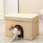 Pet Air Conditioned House Factory - Collapsible Foldable for Indoor Cats Small Dogs