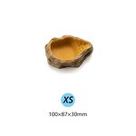 Reptile Toy Supplier - Small Horned Frog Water Basin Landscaping Feeder