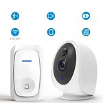 Smart Pet Camera Supplier - Battery Wireless Doorbell Monitor Two-in-one