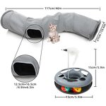Cat Tunnel Manufacturer - Indoor S-Shaped Roller Track Collapsible Play Tube