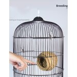 Bird Cage Supplier - Parrot Double-layer Nest Starling Cage Supplies Wholesale
