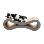 Cat Scratcher Factory - Infinity Shape Reversible Cardboard Pad & House