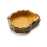 Reptile Toy Supplier - Small Horned Frog Water Basin Landscaping Feeder