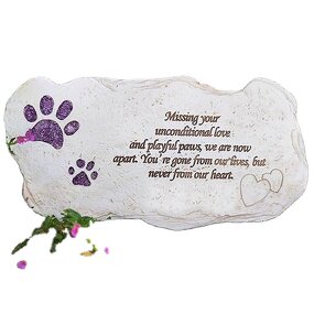 Pet Memorial Stone Manufacturer - Outdoor Garden Lawn Grave Marker Headstone