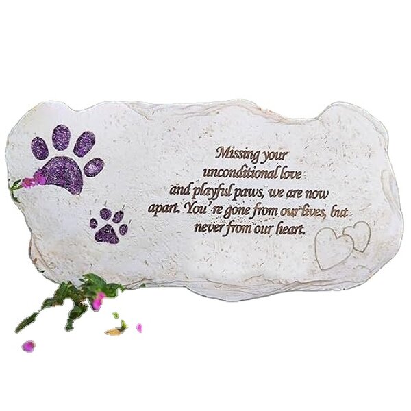 Pet Memorial Stone Manufacturer - Outdoor Garden Lawn Grave Marker Headstone