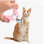 Pet Nail Clippers Factory - Stainless Steel Cat Dog Beauty Cleaning Supplies