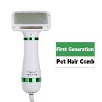 Pet Hair Comb Factory - 2-in-1 Hot Air Comb Blow Dry Comb Cleaning Integrated