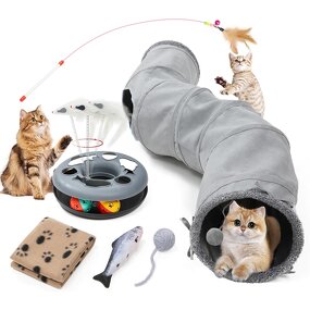 Cat Tunnel Manufacturer - Indoor S-Shaped Roller Track Collapsible Play Tube