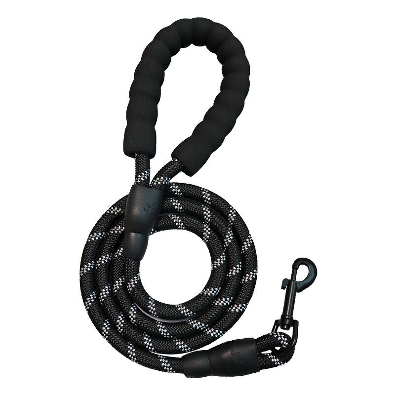 Dog Leash Manufacturer - Heavy Duty Nylon Rope Padded Handle for Large Dogs
